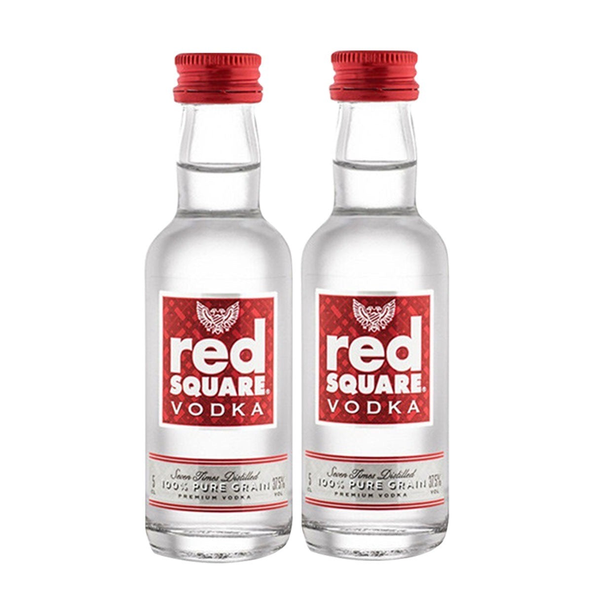 Red Square Miniature Vodka Set of 2 – The Bevvy Philippines