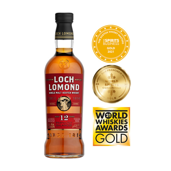 Loch Lomond 12yrs Old Single Malt Scotch Whisky 46%