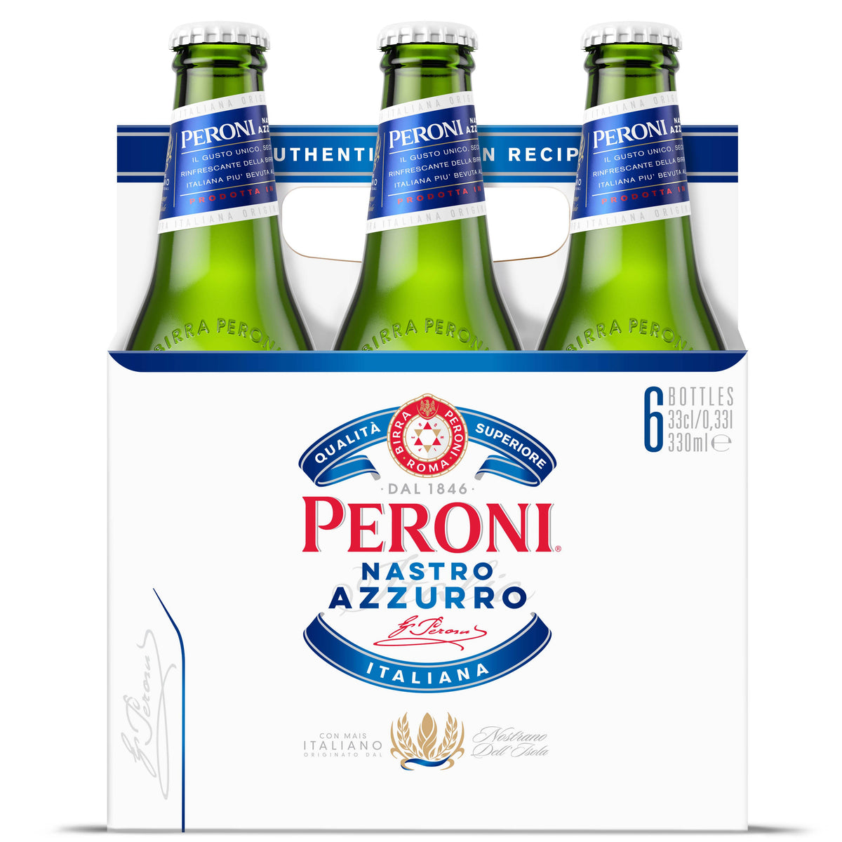 Peroni Botle Peroni Nastro Azzuro 330ml Bottle 6-Pack – The Bevvy Philippines