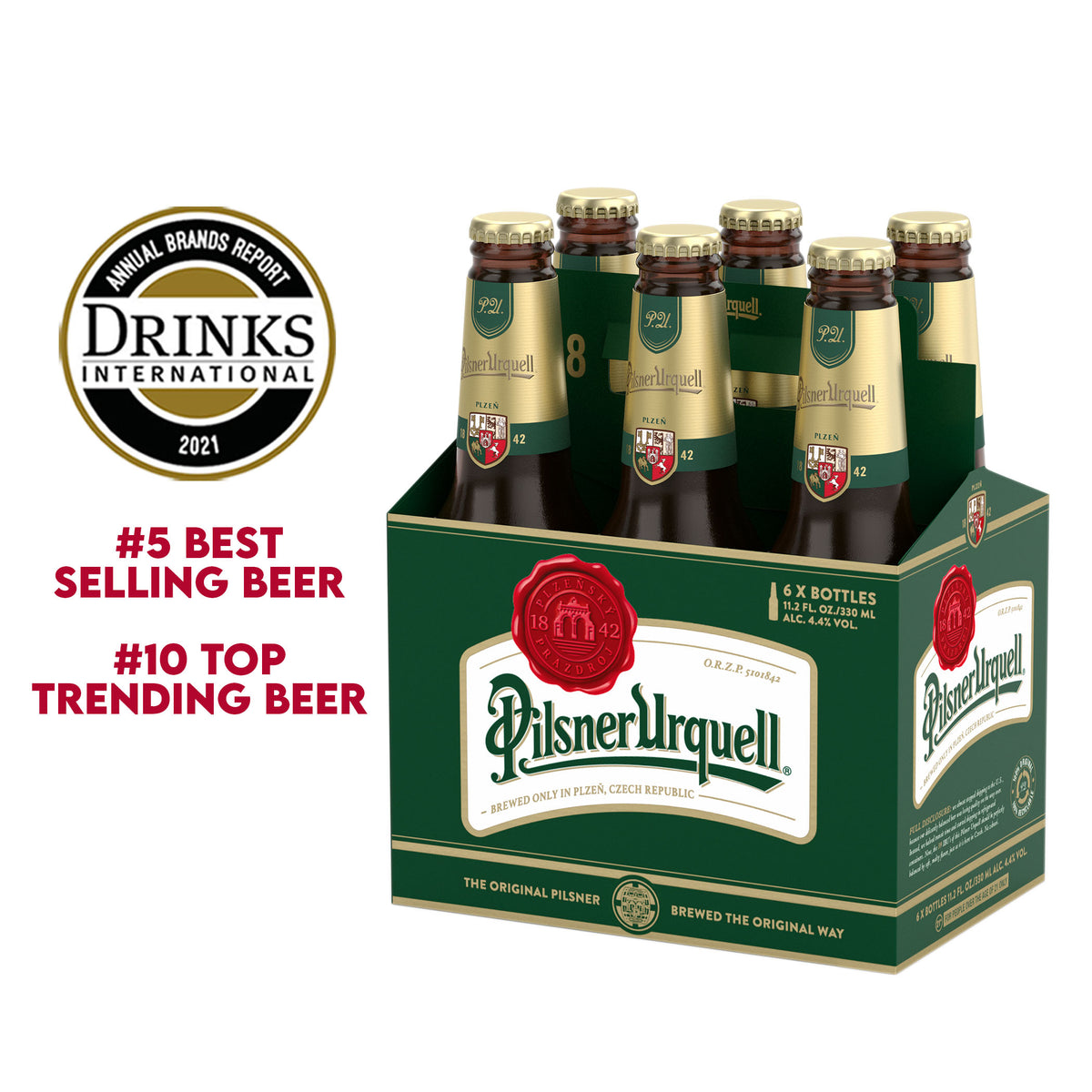 pilsner urquell 330ml bottle 6-pack